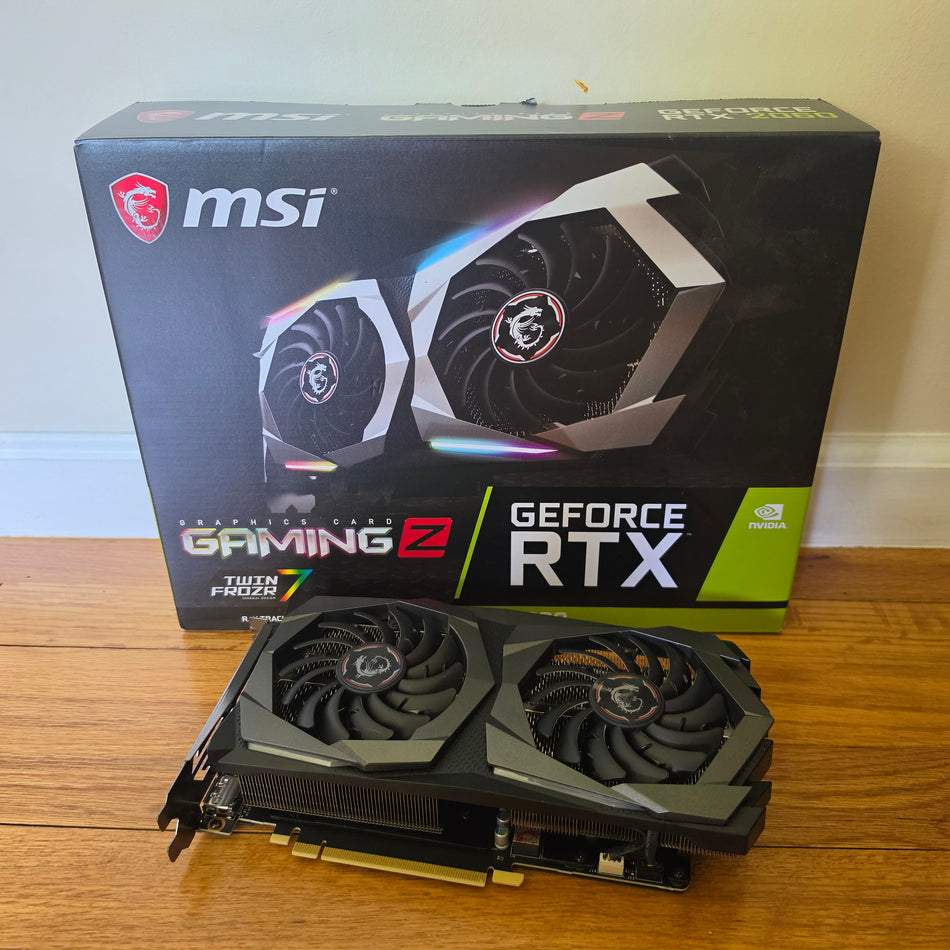 MSI GeForce RTX 2060 GAMING Z 6GB VRAM TWIN FROZR 7 w/ Box *TESTED*