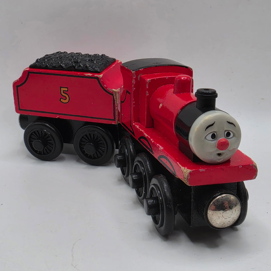 Red Nosed James - Thomas & Friends Wooden Railway 1999 #2