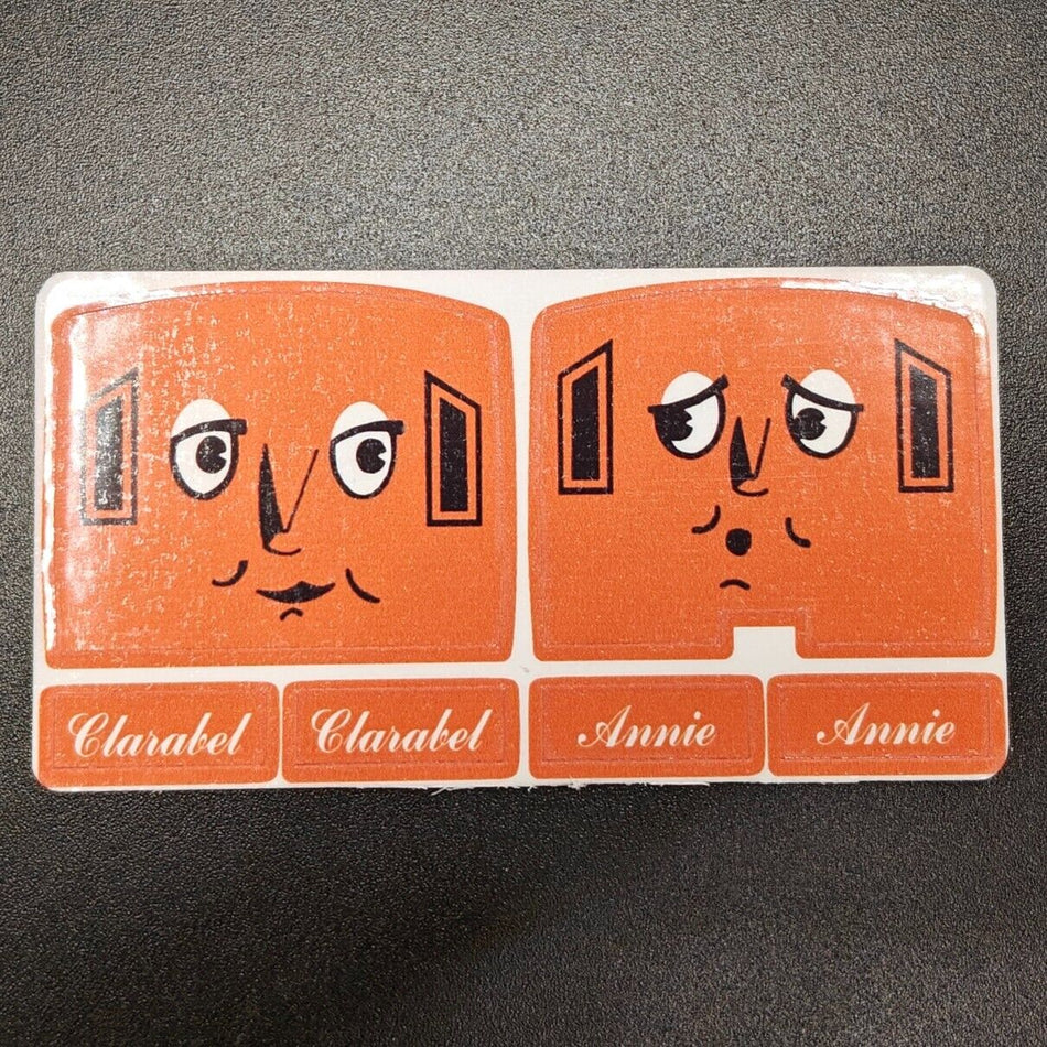 Replacement Stickers for Annie and Clarabel - Trackmaster Thomas & Friends