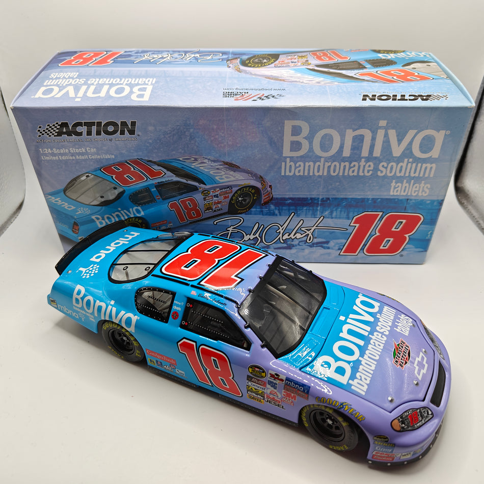 Action Racing 1:24 Scale Bobby Labonte #18 Boniva 2005 Monte Carlo NASCAR