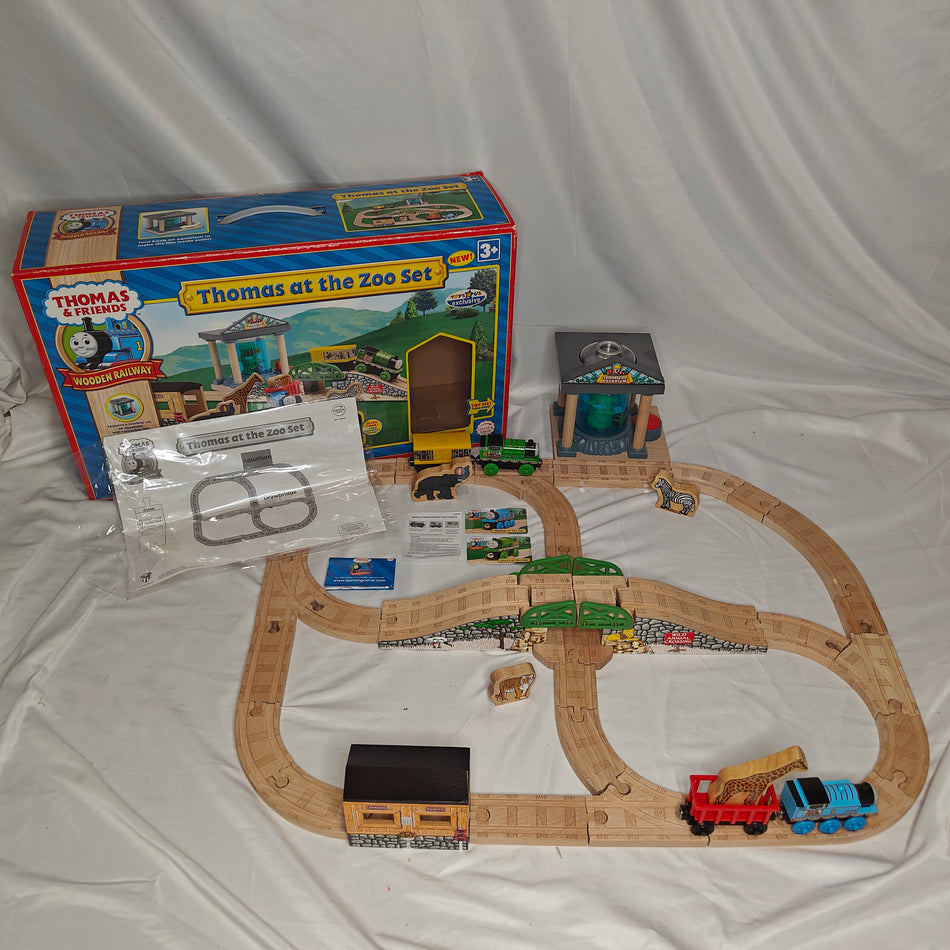 Complete Thomas at the Zoo Set - Thomas & Friends Wooden Railway LC09954