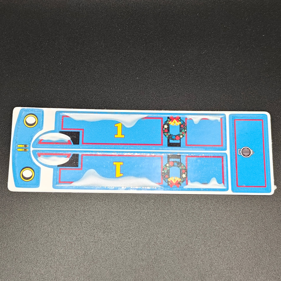 Custom Stickers for Christmas Thomas - Trackmaster Thomas & Friends