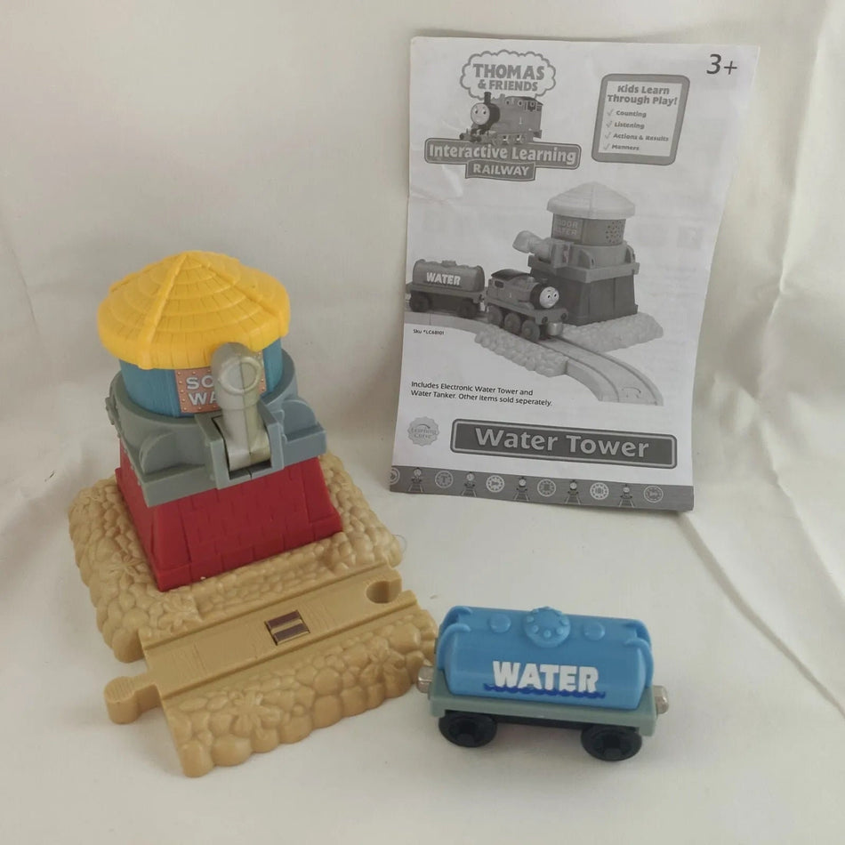 Water Tower w/ Tanker and Manual - Thomas & Friends Interactive Learning Railway