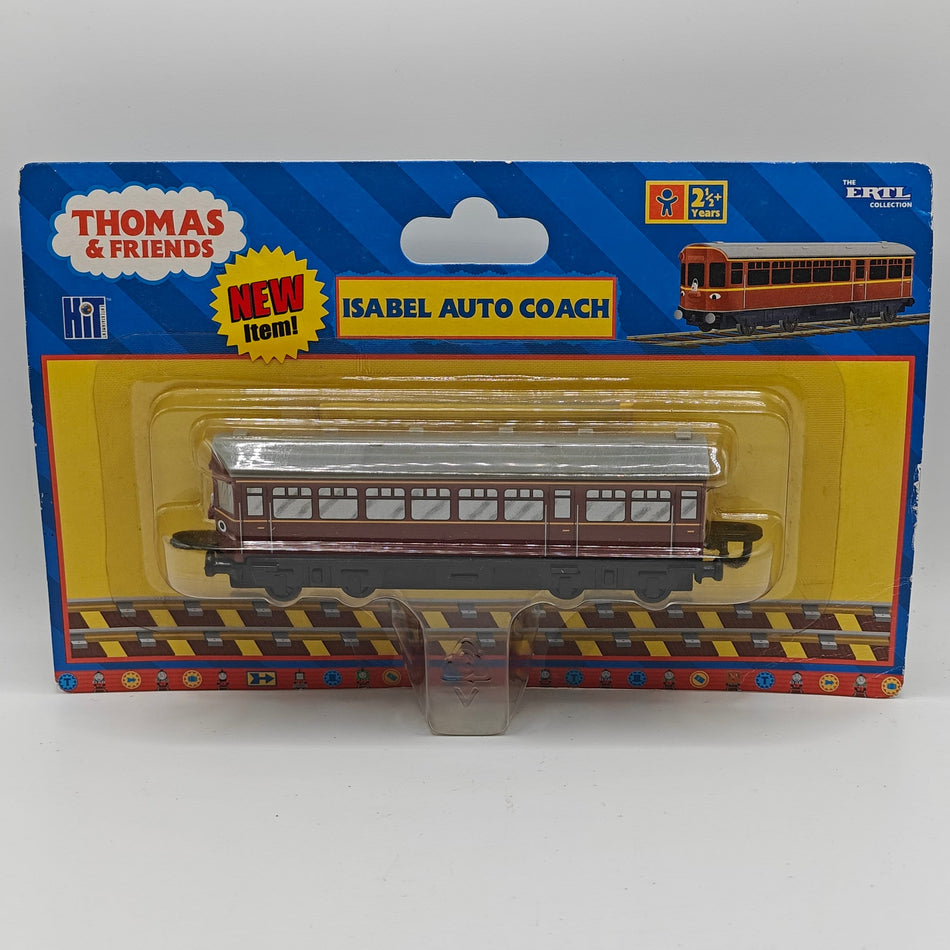 ERTL - NEW in Box Isabel Auto Coach - Thomas & Friends Metal Diecast Railway