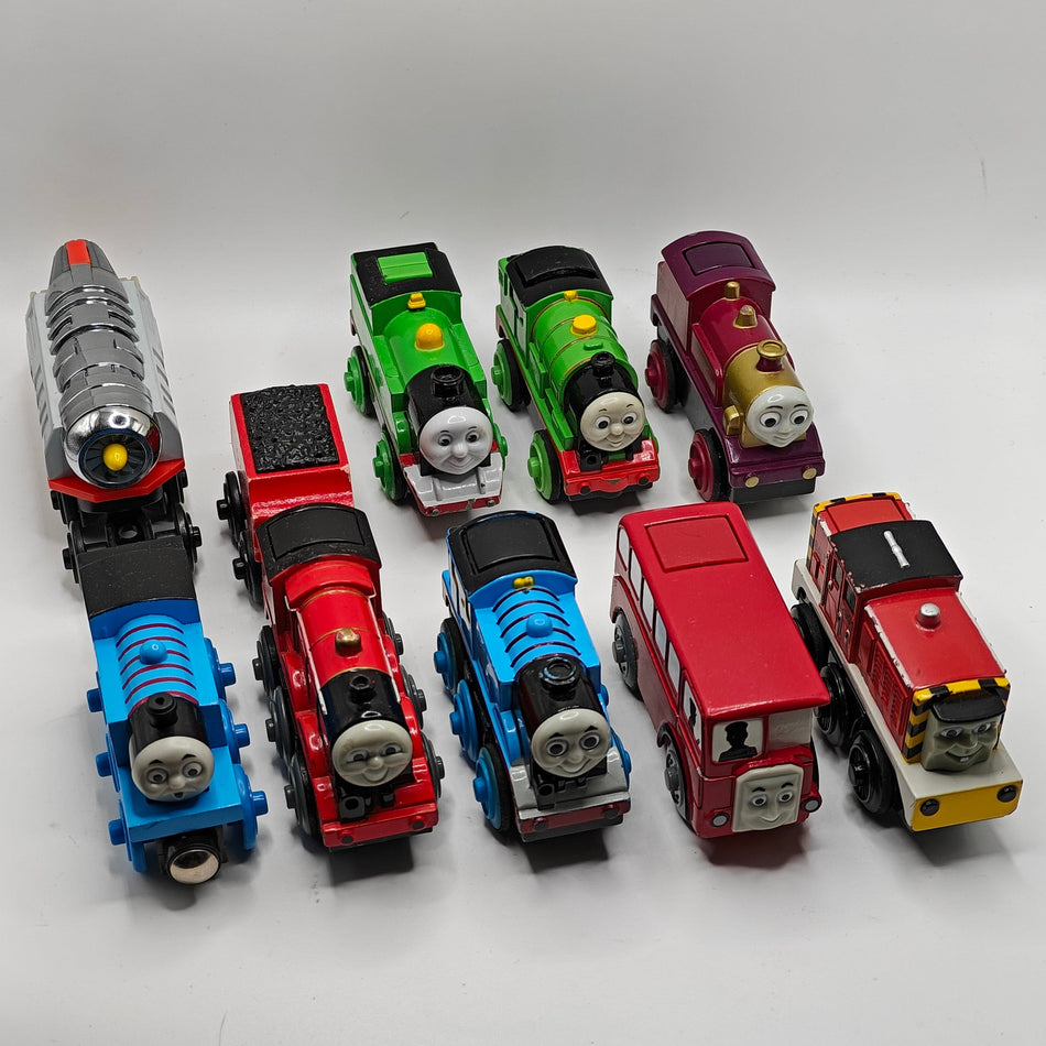 YOU CHOOSE - Thomas & Friends Wooden Railway Motorized Train Engine Toys (See other listings for other nonmotorized trains, BRIO compatible)