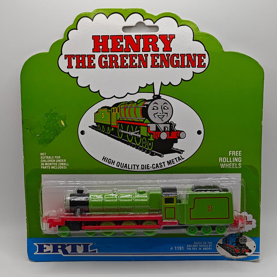 ERTL - NEW in Box Henry - Thomas & Friends Metal Diecast Railway Train