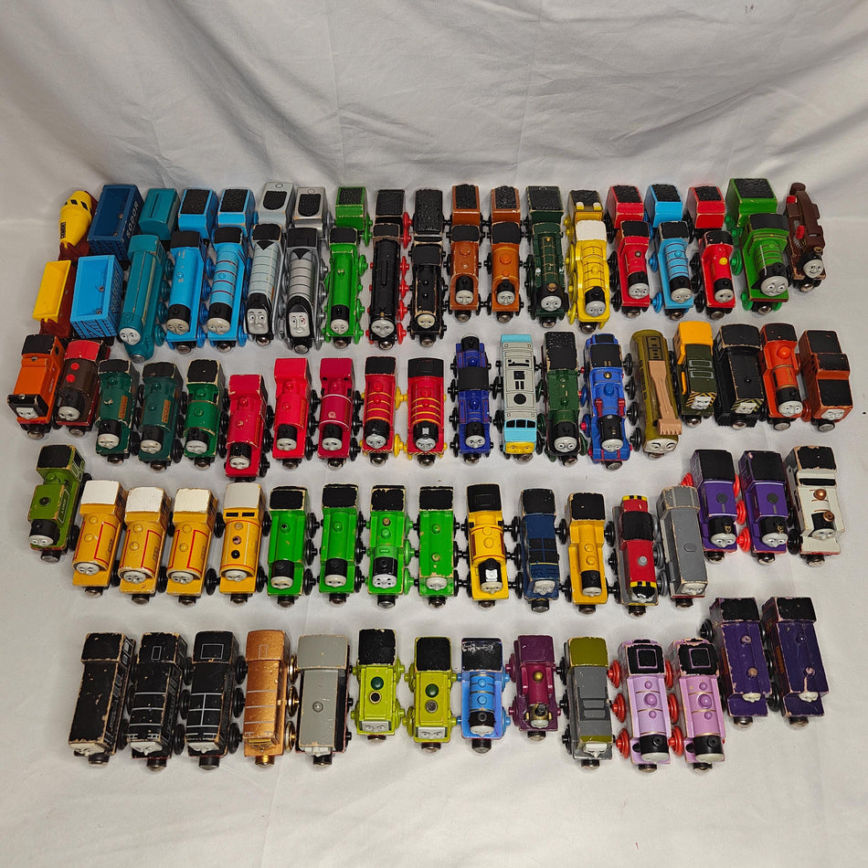 N-Z YOU CHOOSE - Grade C - Thomas & Friends Wooden Railway *MODERATELY* Paint Chipped or Damaged Train Engine Toys PRICE DECREASE 5/8/25