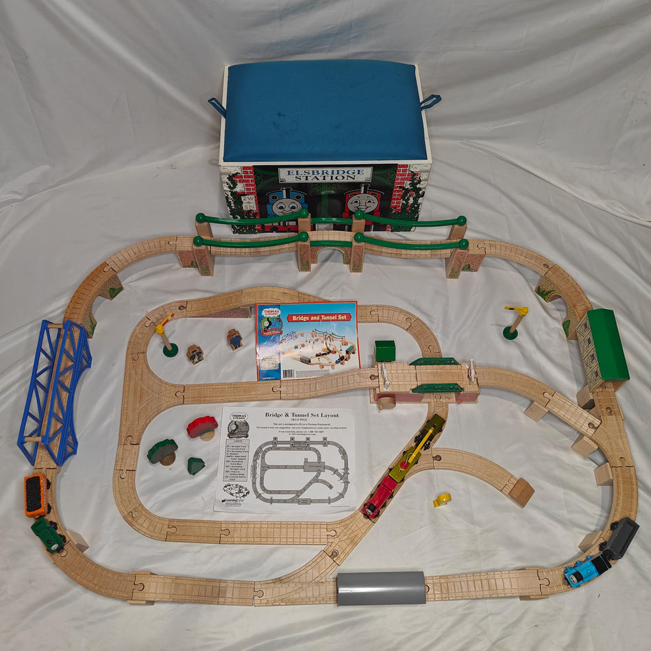 COMPLETE Bridge and Tunnel Set (2001) - Thomas & Friends Wooden Railway LC99526