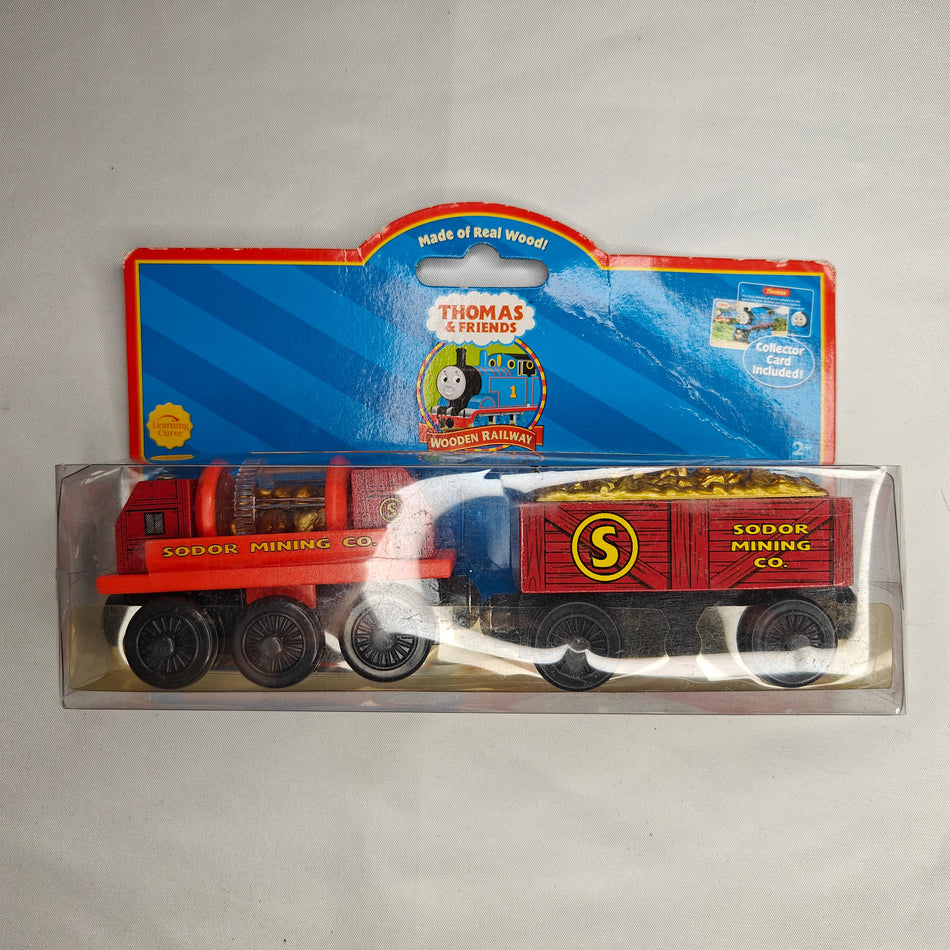 NEW in Box - Gold Prospector Cars - Wooden Railway Thomas & Friends LC99177 2003