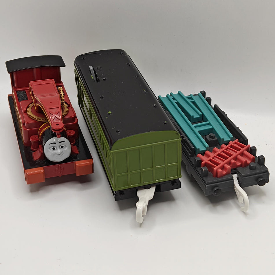 Harvey - *Repaired* - Plarail by TOMY Thomas & Friends Motorized Train (Trackmaster Compatible!)