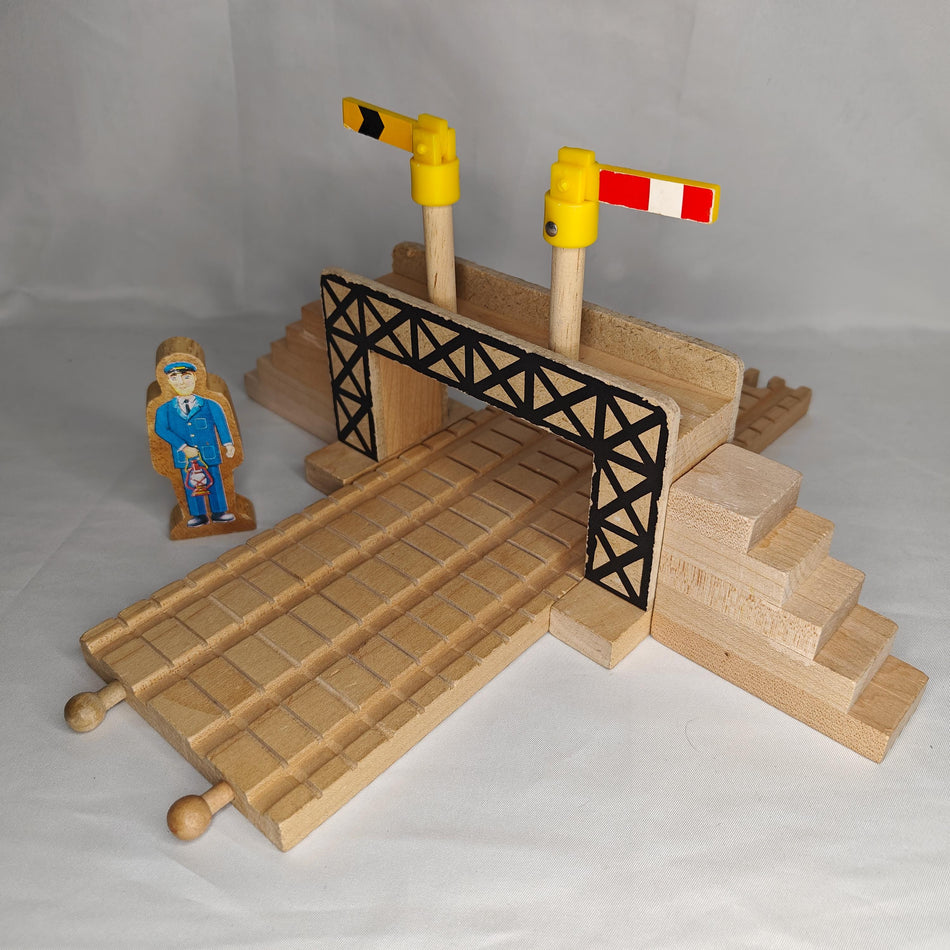 COMPLETE Pedestrian Bridge - Thomas & Friends Wooden Railway LC99316 1996