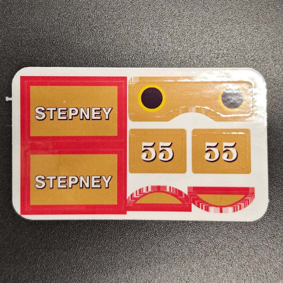 Replacement Stickers for Stepney - Trackmaster Thomas & Friends Replacement Parts