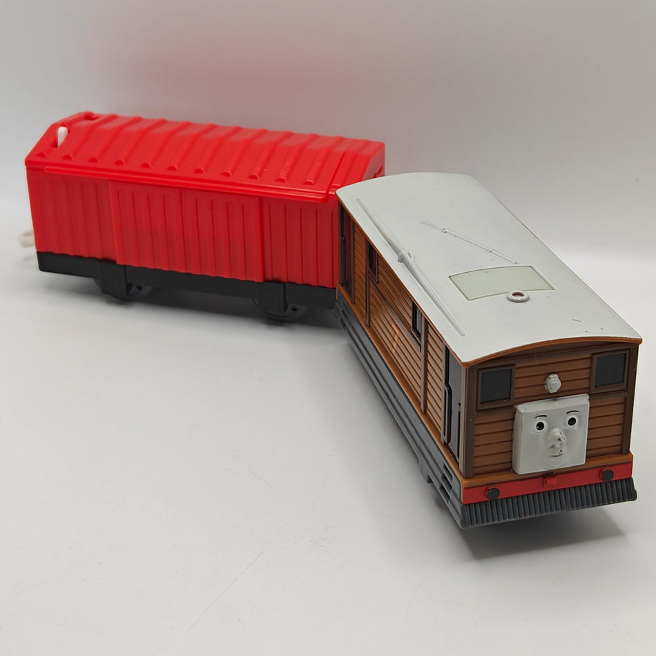 Talking Toby - *Repaired* - Trackmaster by Fisher Price Thomas & Friends Motorized Train