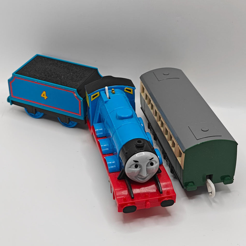 Gordon - *Repaired* - Plarail by TOMY Thomas & Friends Motorized Train (Trackmaster Compatible!)