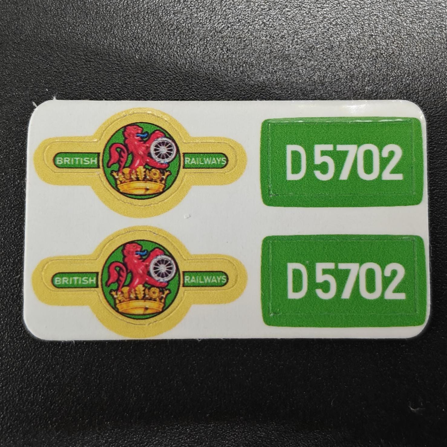 Tom's Tech 'n' Toys Replacement Stickers For Duck – Trackmaster Thomas & Friends Train – Repair/Restore Parts