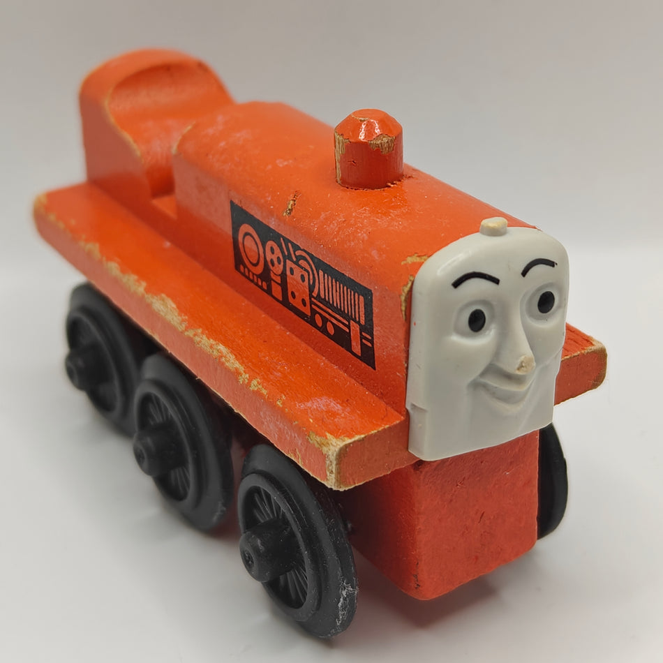 Terence w/ Black Wheels -  Thomas & Friends Wooden Railway LC99021 1993