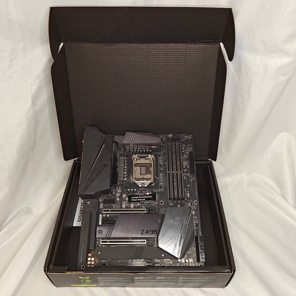 Gigabyte Z490 Aorus Pro AX Intel LGA1200 DDR4 9th/10th Gen ATX Motherboard