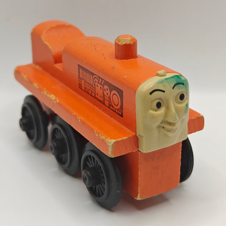 Terence w/ Black Wheels -  Thomas & Friends Wooden Railway LC99021 1993
