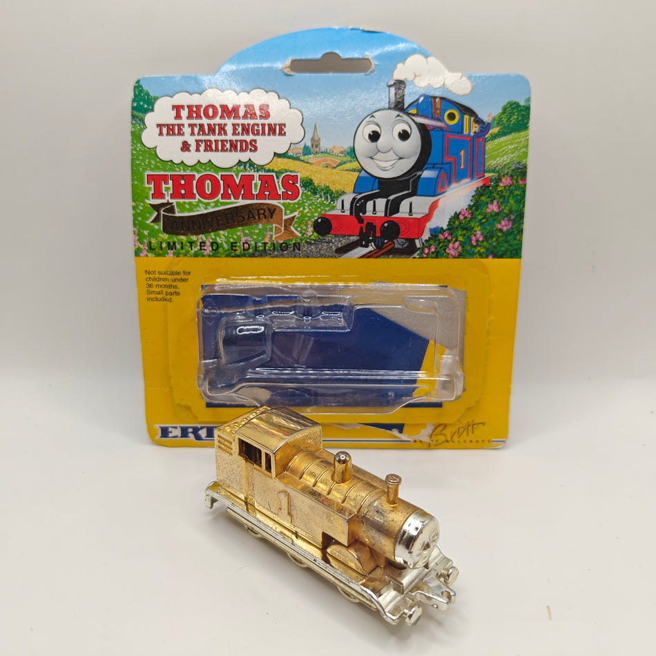 ERTL - OPENED Limited Edition Gold Thomas - Thomas & Friends Metal Diecast Railway